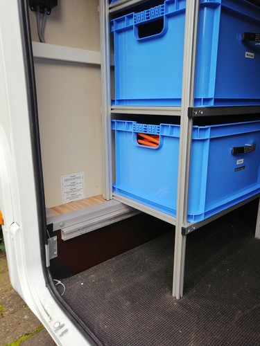 Wohnmobil heckgarage regal - ,