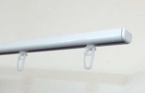 Mini gardinenschiene aluminium - mini,