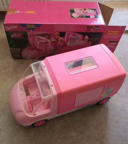 Barbie wohnmobil mattel 14614 - wohnmobil,