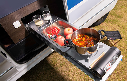 Wohnmobil campervan slide out - wohnmobil,